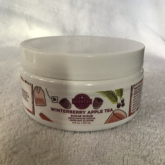 Scentsy Mystery Man hand soap and Winterberry Apple Tea body scrub - Picture 3 of 3
